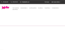 Tablet Screenshot of ladyflor.com